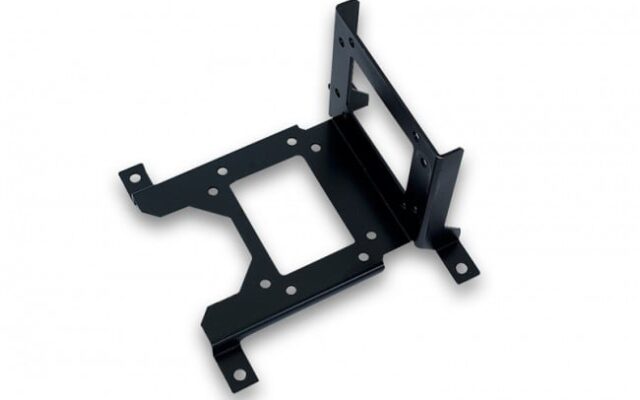 EK-UNI Pump Bracket (120mm FAN) Vertical for Revo D5/ DDC