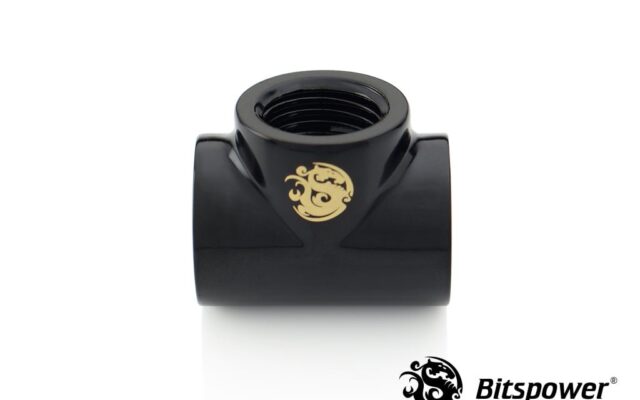 Matt Black T-Block With Triple IG1/4"