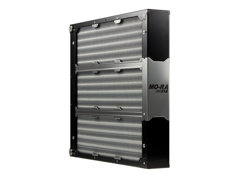 MO-RA3 360 LT black Extreme Radiator (9 x 120mm) - DazMode