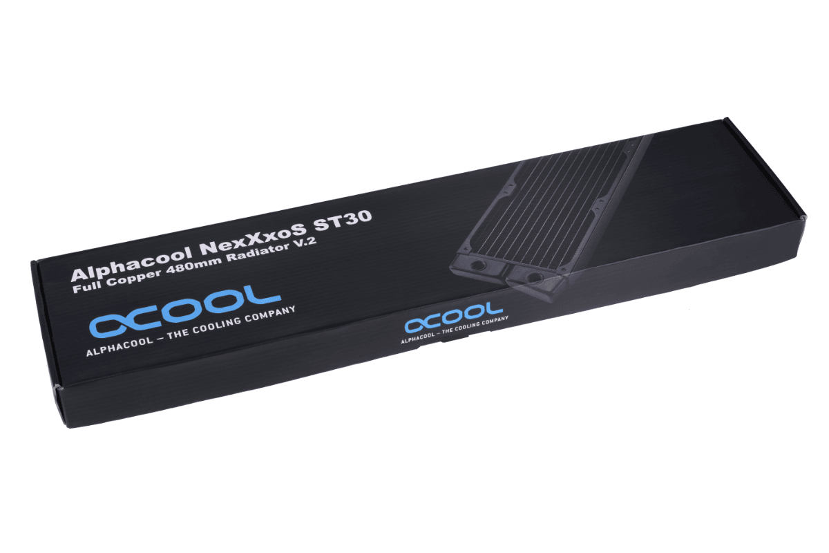 Alphacool NexXxoS ST30 Full Copper 480mm Multi-port Performance Radiator  V.2 - DazMode