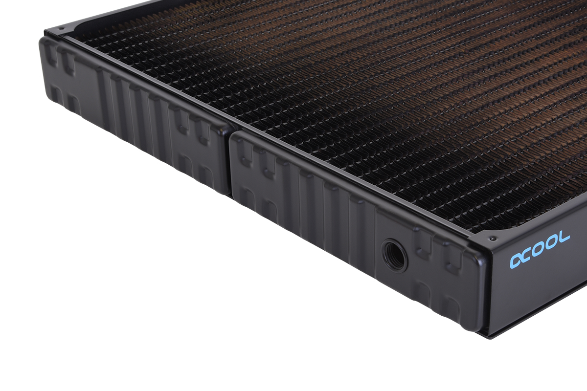 Alphacool NexXxoS XT45 9x120 Full Copper 1080mm Nova Radiator - DazMode