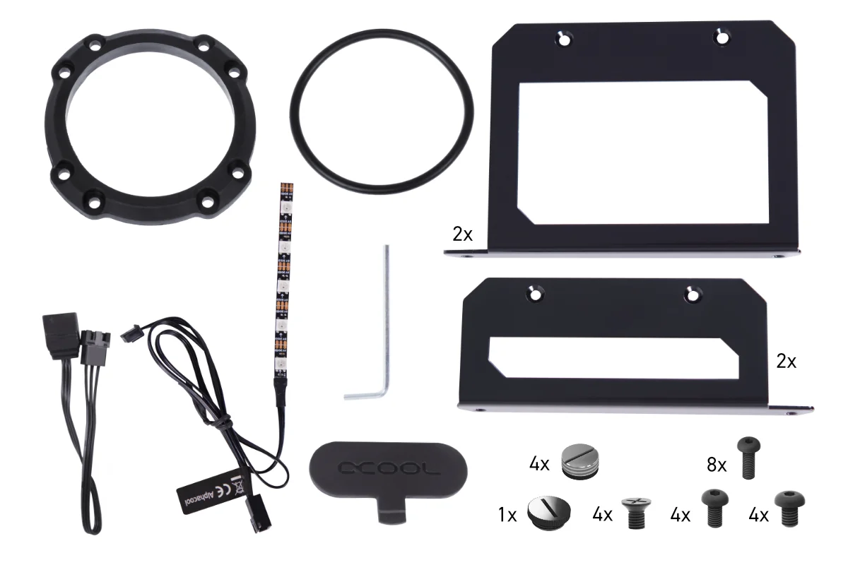 Alphacool Rise Flat Reservoir for D5 - DazMode